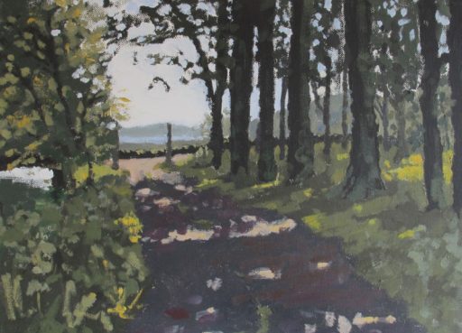 Trees By Glengalmade River No.1