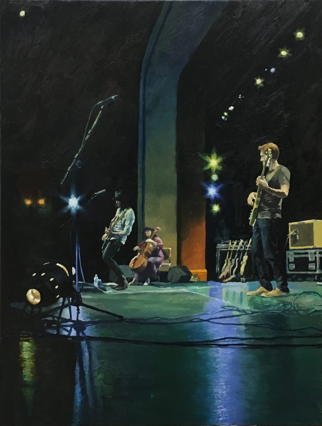 Troy Redfern Band (from stage left)