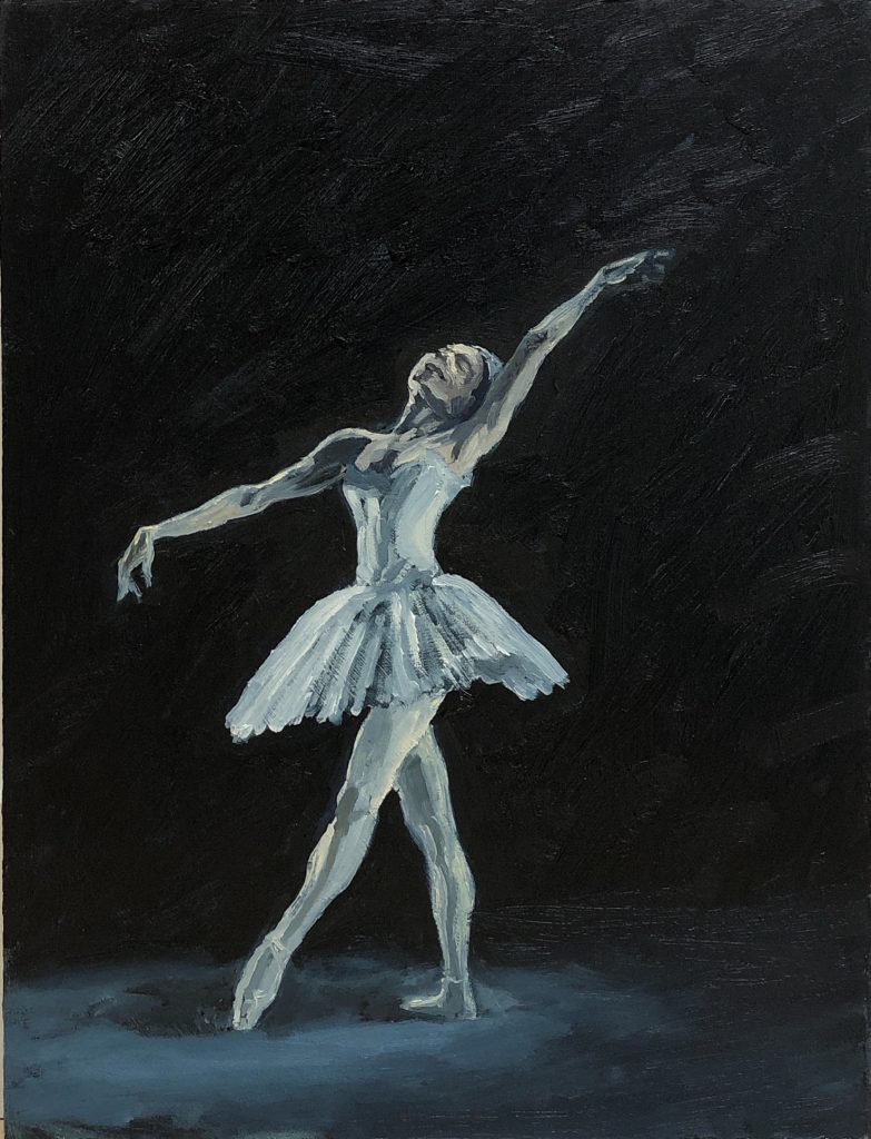 Pete Marsh Art - Painting > Swan Lake