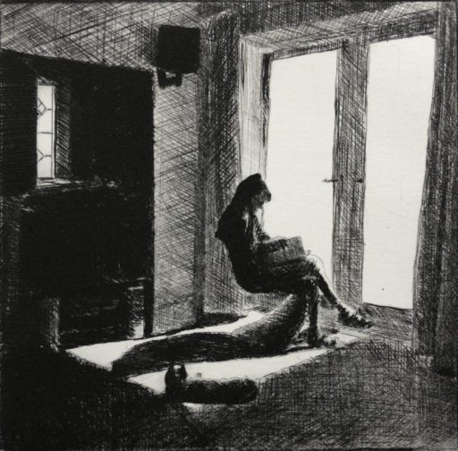 Reading On The Panton Chair