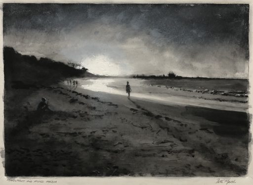 Sunset To Son Rise v1, sun setting over beach