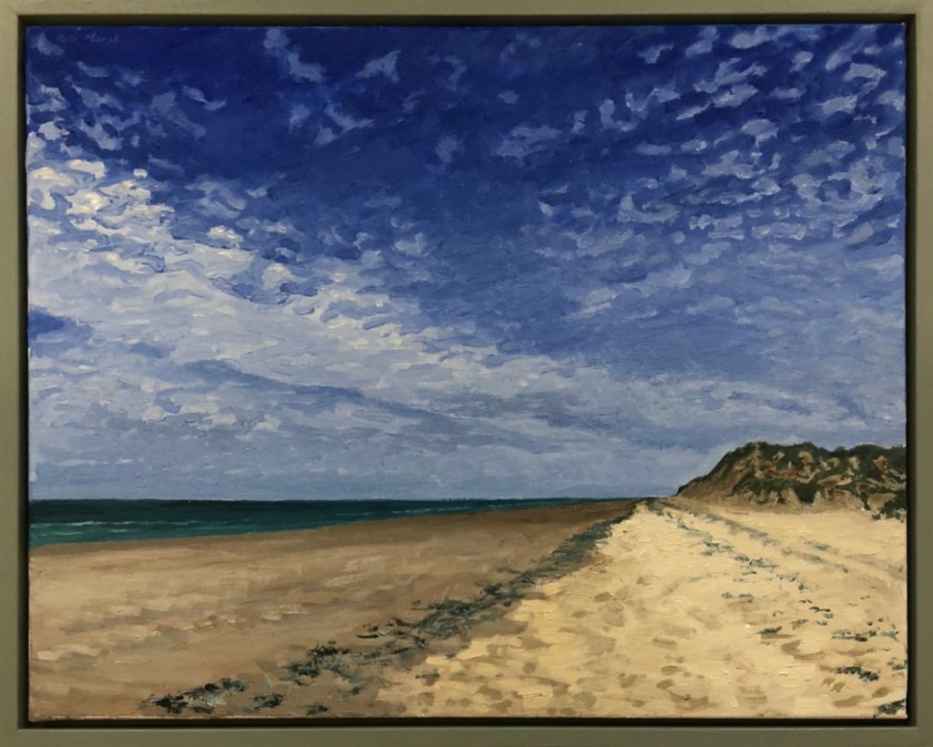 Summer Sky over Formby Beach