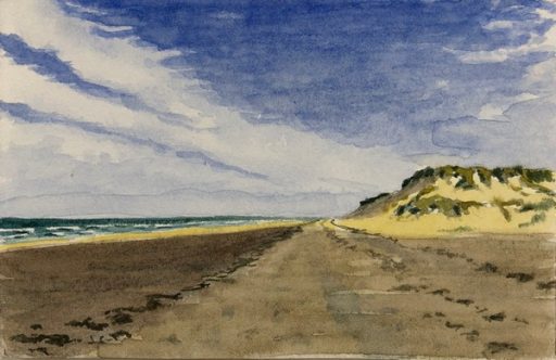 Formby Beach in the summer sun.