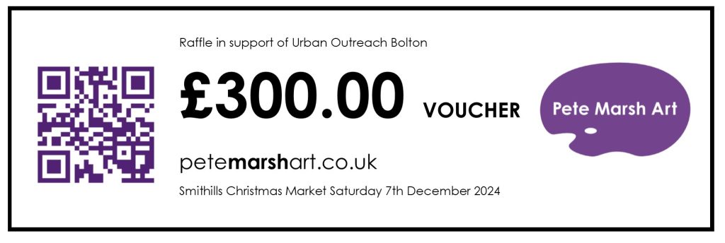 Voucher for Urban Outreach raffle